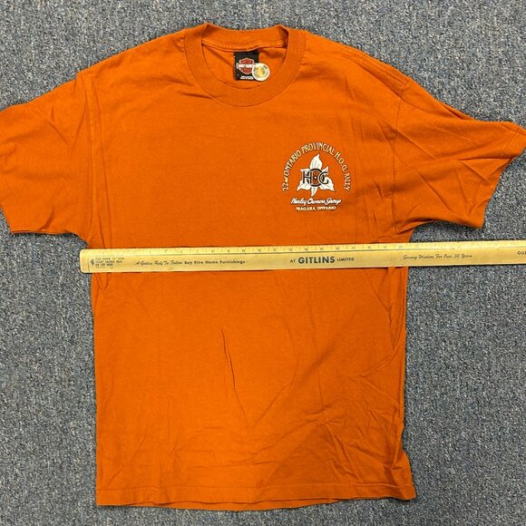 Harley Owners Group Niagra Rally 2010 T Shirt Sz L - Picture 5 of 9
